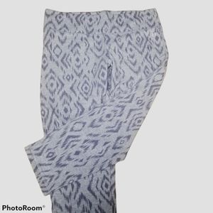 Victoria's Secret Diamond Gray Pattern Legging M